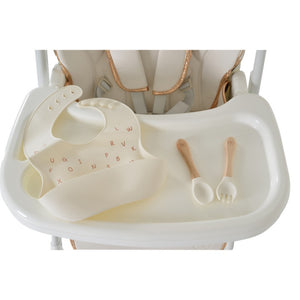 Seggiolone Pappa Lindo Con  Accessori Inclusi White - 2