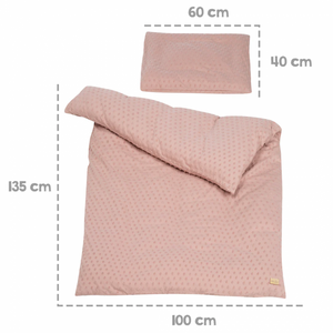Set Per Lettino In Cotone biologico Rosa - 6