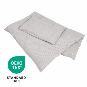 Set Per Lettino In Cotone biologico Grigio - 6