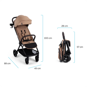 Passeggino Unique Kidnort Beige - 6