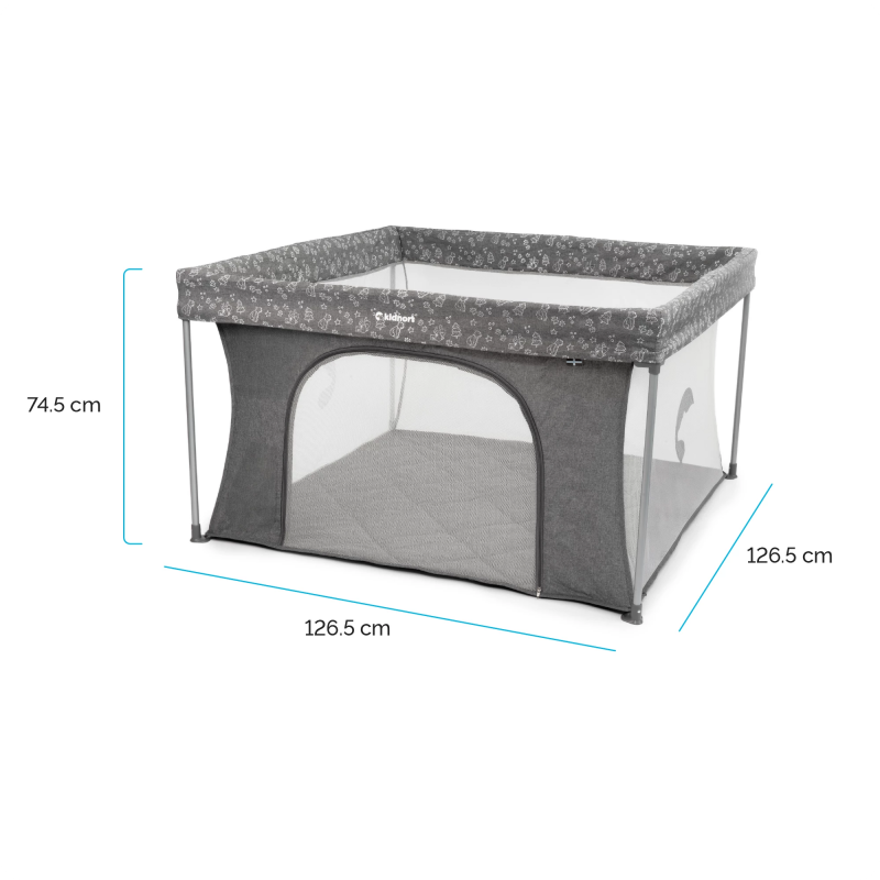 Box per bambini Snøen Kidnort Dark Grey - 4