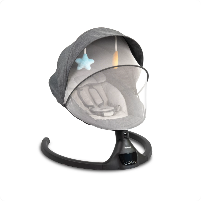 Sdraietta a Dondolo Elettrica Svaie Light Grey - 3