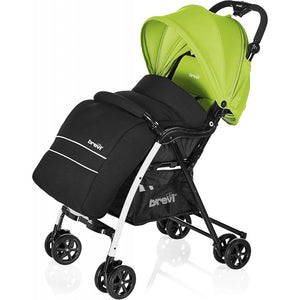 Brevi Coprigambe Invernale Nero per passeggino Mini Large - 2