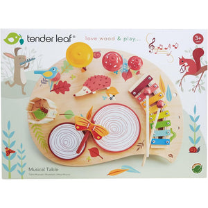 Tender Leaf Tavolo musicale a percussione in Legno - 5