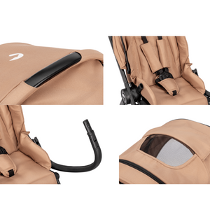 Passeggino Trio 3in1 - Alskar Unique Mokka - 2