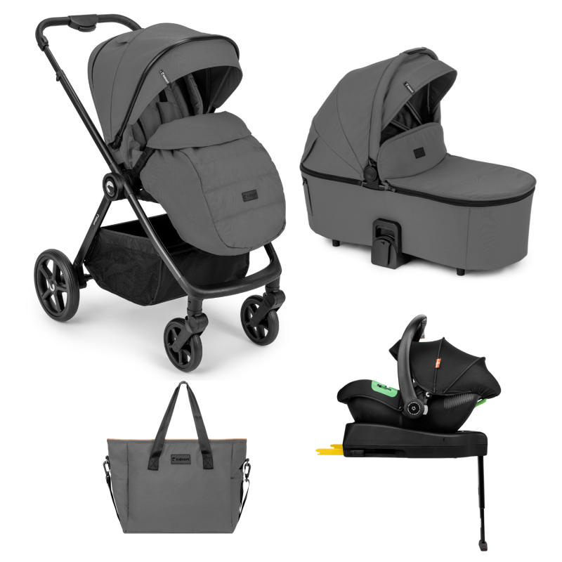 Passeggino Trio 3in1 - Alskar Unique Grey