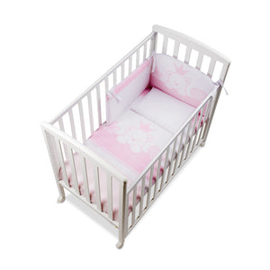 Completo Tessile Q.lletto Baby Re Rosa