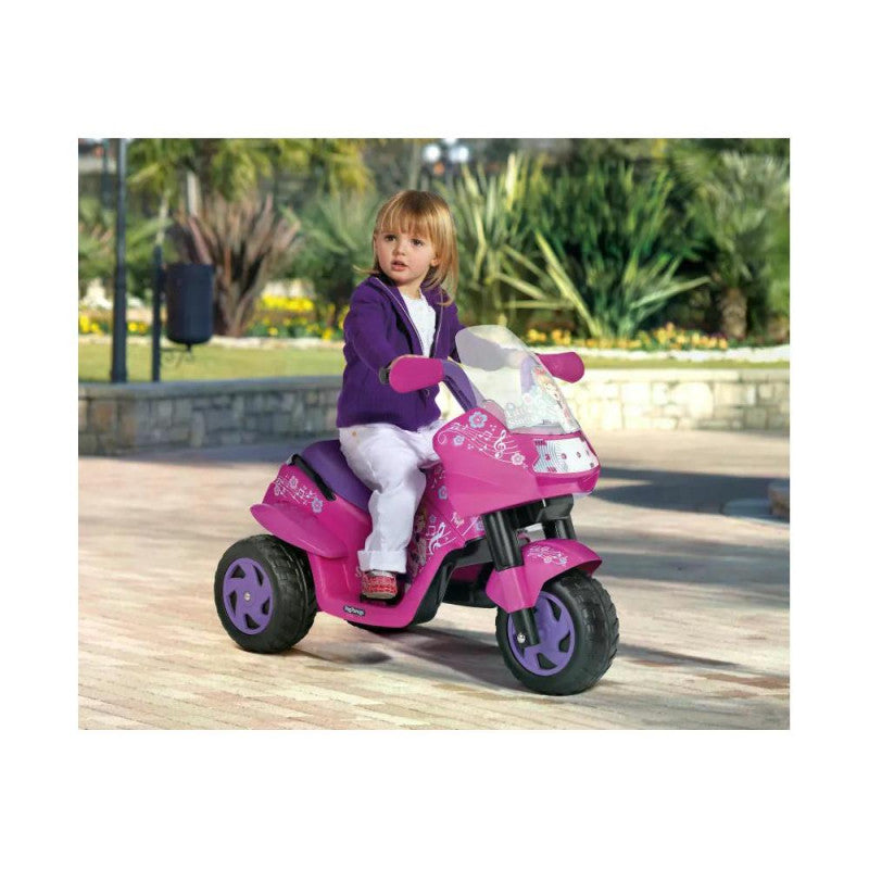 Moto Little Singer 6V 2,5 Fucsia - 3