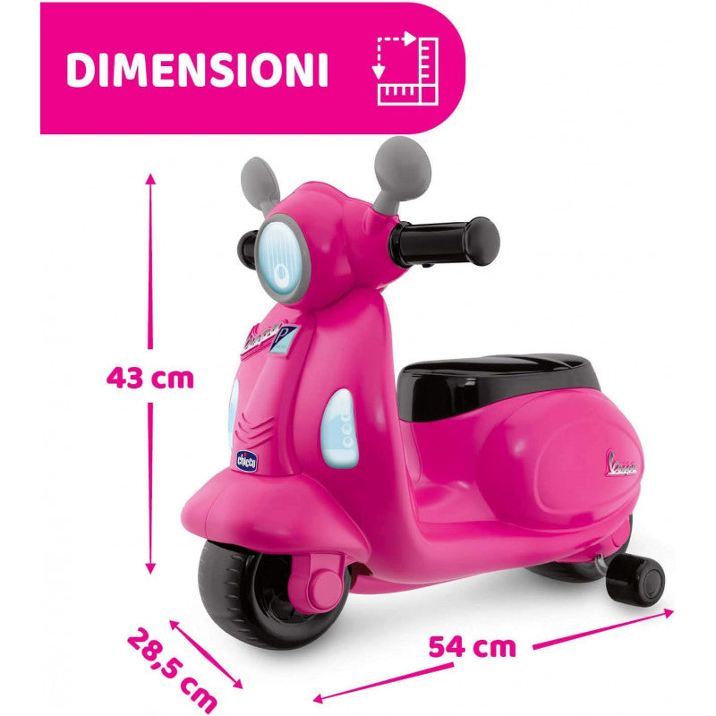 Vespa Chicco Primavera Rosa - 2