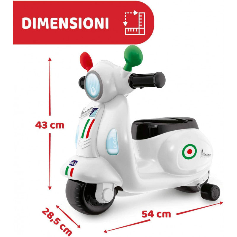 Vespa Chicco Primavera Bianco - 3