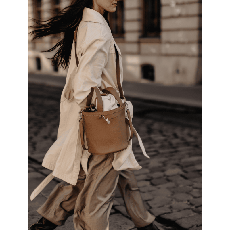Borsa Bucket Icon Caramel - 3