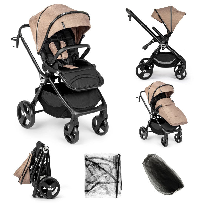 Isbjorn Kidnort - Passeggino Reversibile Mocha Mousse - 2