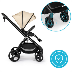 Isbjorn Kidnort - Passeggino Reversibile Beige - 11