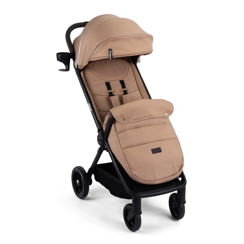 Passeggino Con Chiusura Automatica Snøugle Kidnort Beige - 5