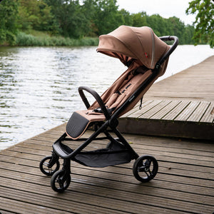 Passeggino Con Chiusura Automatica Snøugle Kidnort Beige - 22