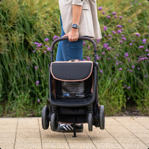 Passeggino Con Chiusura Automatica Snøugle Kidnort Dark Grey - 4
