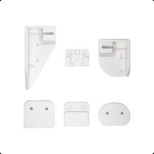 Cancelletto di sicurezza regolabile Sakerhet Bianco - 2