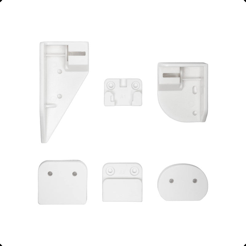 Cancelletto di sicurezza regolabile Sakerhet Bianco - 2