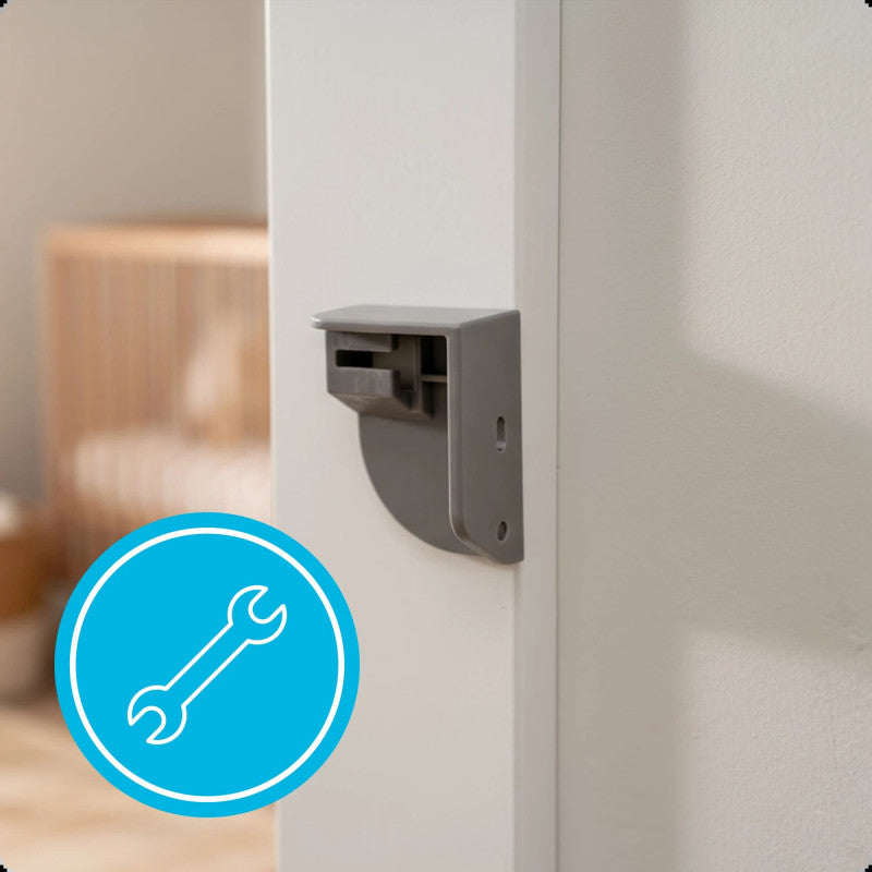 Cancelletto di sicurezza regolabile Sakerhet Light Grey - 9