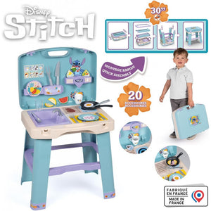 Smoby - Stitch - Cucina - Valigetta pieghevole