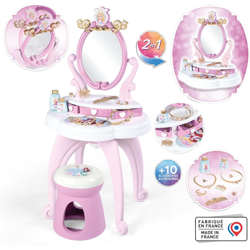 Smoby - Disney Princess specchiera 2 in 1