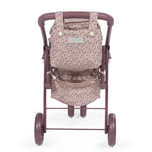 Passeggino Giocattolo Twins Cherry Fiori - 4