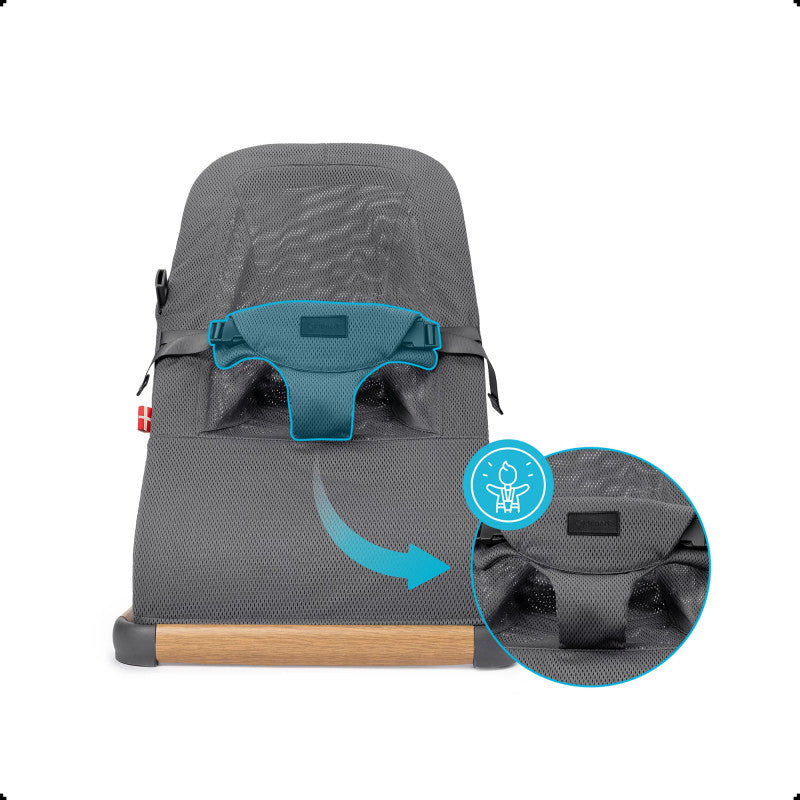 Sdraietta Moln Unique Kidnort Light Grey - 8