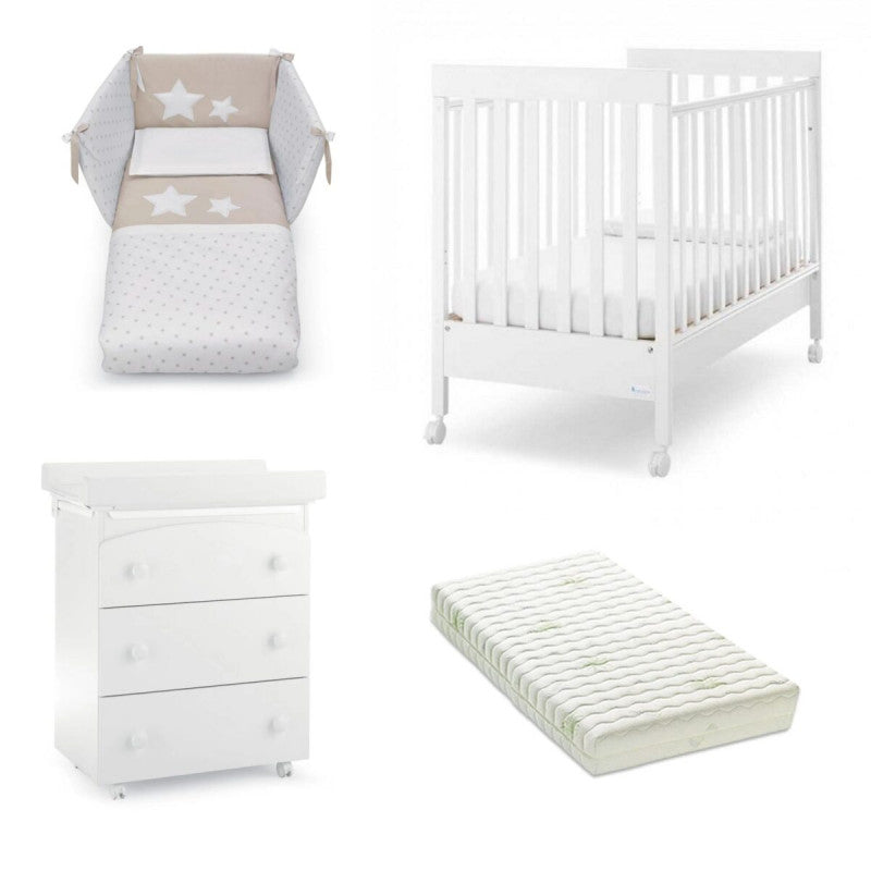 Azzurra Design Cameretta Homi Bianco Naturale - 2