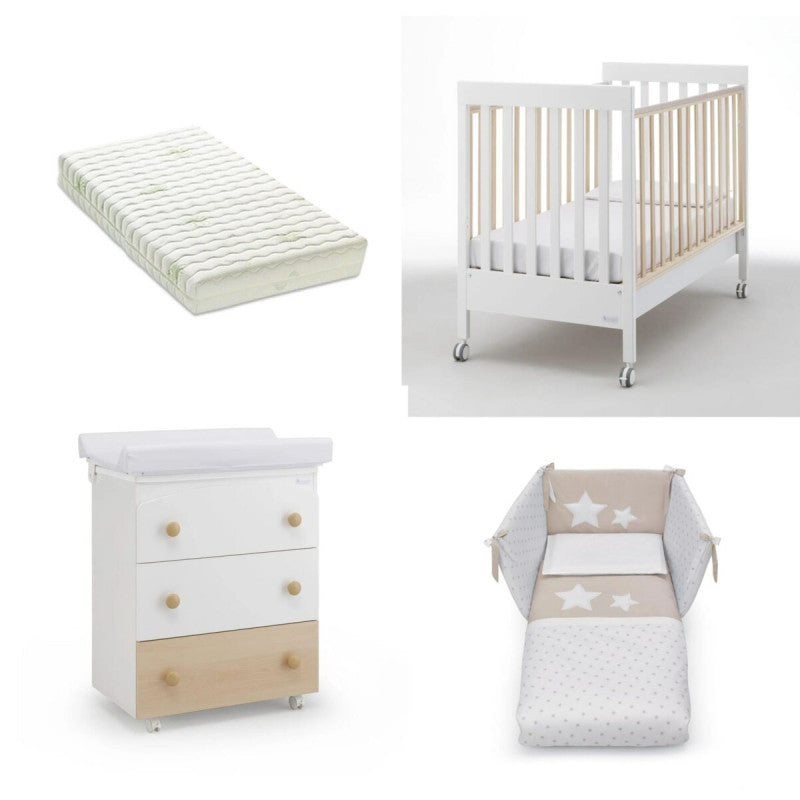 Azzurra Design Cameretta Homi Bianco Naturale