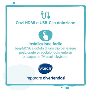 Console videogioco LeapMOVE Black e Green - 3