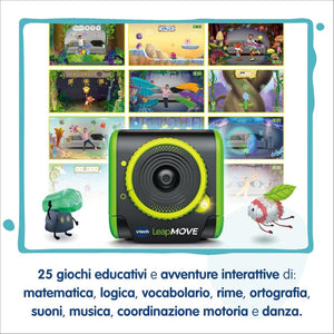 Console videogioco LeapMOVE Black e Green - 5