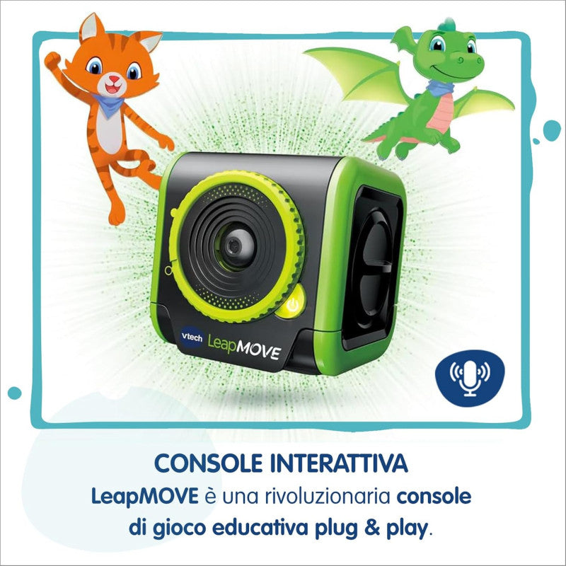 Console videogioco LeapMOVE Black e Green - 2