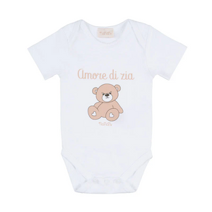 Body Nanan bianco c/scritta “Amore di zia” 3 Mesi
