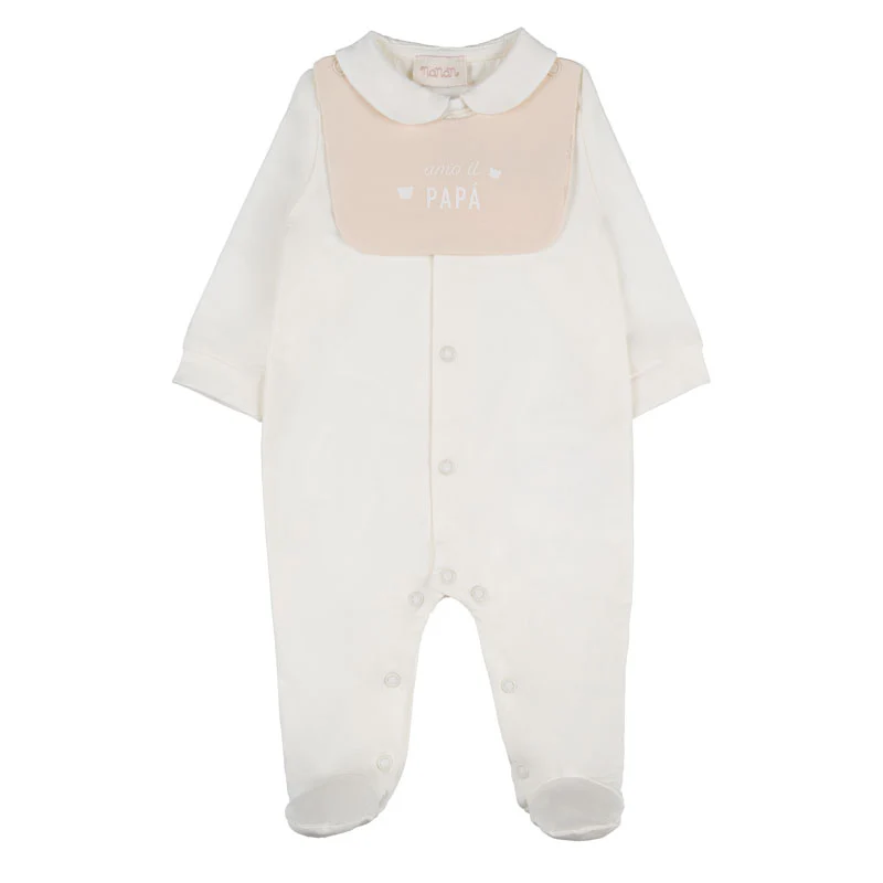 Tutina Nanan Con bavagli “Amo la mamma/il papà” 1 Mese - 2