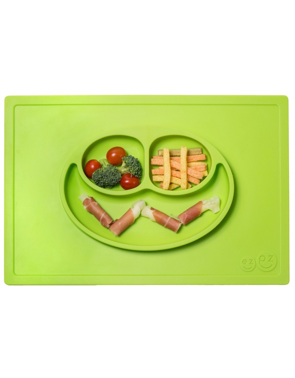 Tovaglietta con Piatto in Silicone Happy Mat