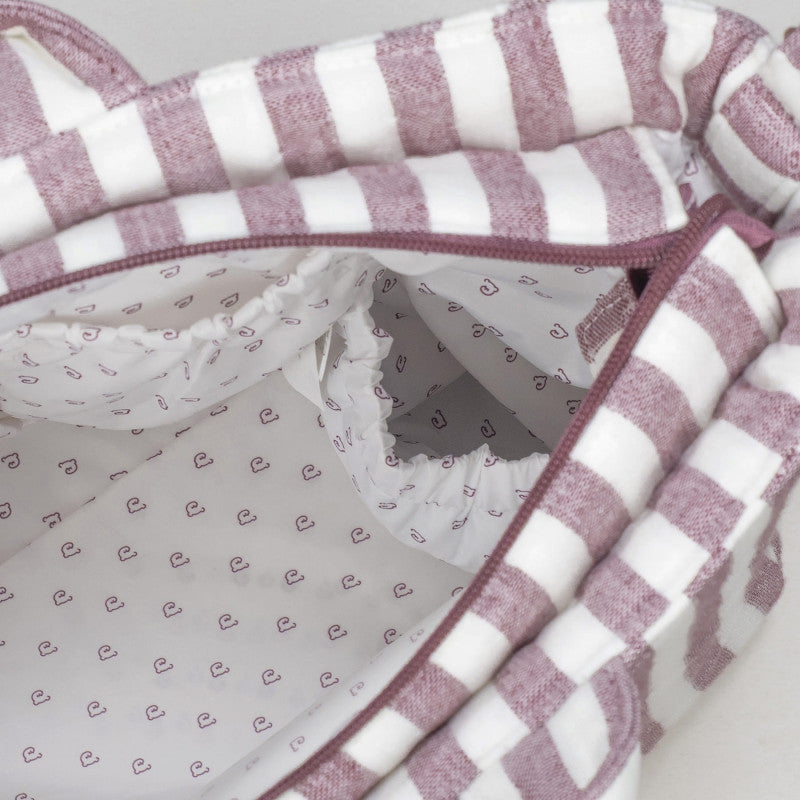 Borsa Fasciatoio Pasito A Pasito Cherry Strisce - 4