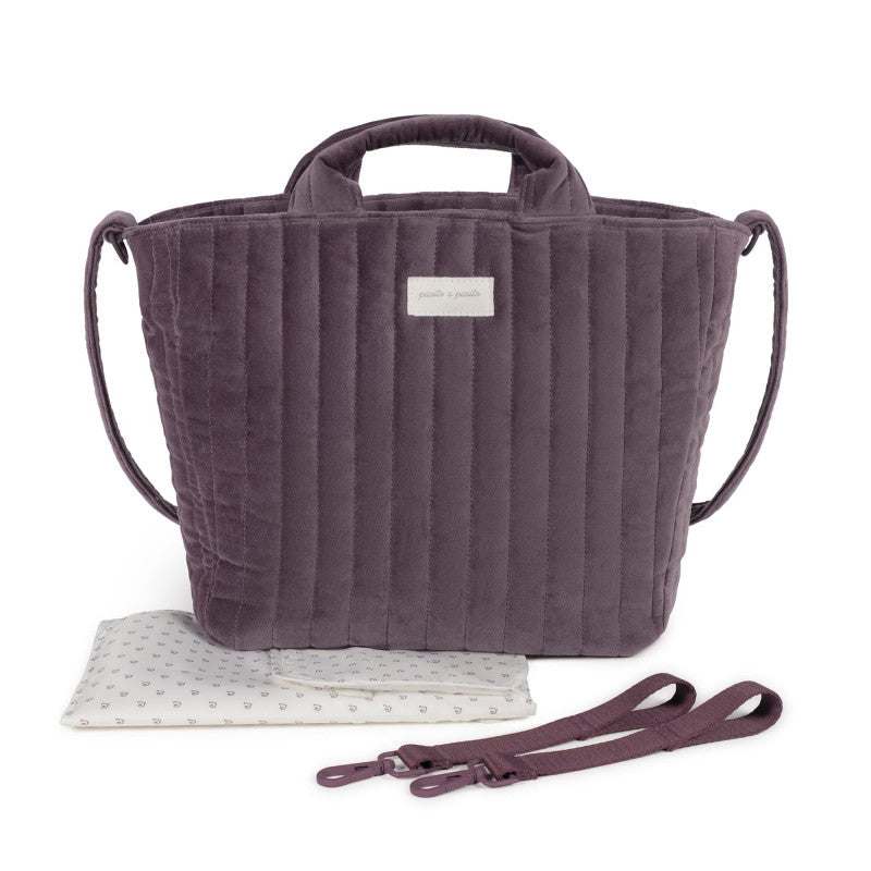 Borsa Pasito a Pasito fasciatoio Cherry Velvet