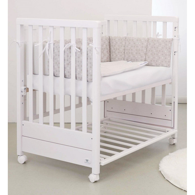 Lettino Evolutivo Avant Cuoricini 7 in 1 con Tessile Plus