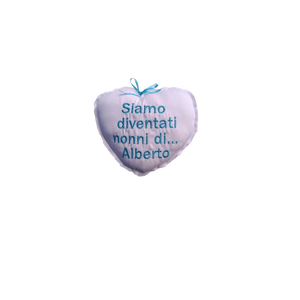 Cuore Nascita Personalizzato Artigianale