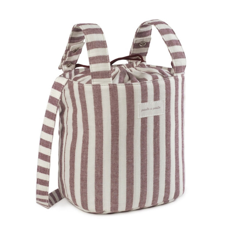 Borsa Bucket Cherry Strisce - 3