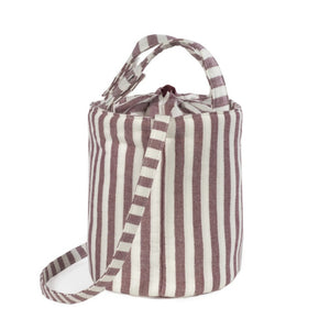 Borsa Bucket Cherry Strisce - 4
