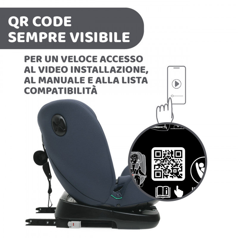 Seggiolino Chicco Auto Unico Evo Black - 5