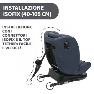 Seggiolino Chicco Auto Unico Evo Black - 10