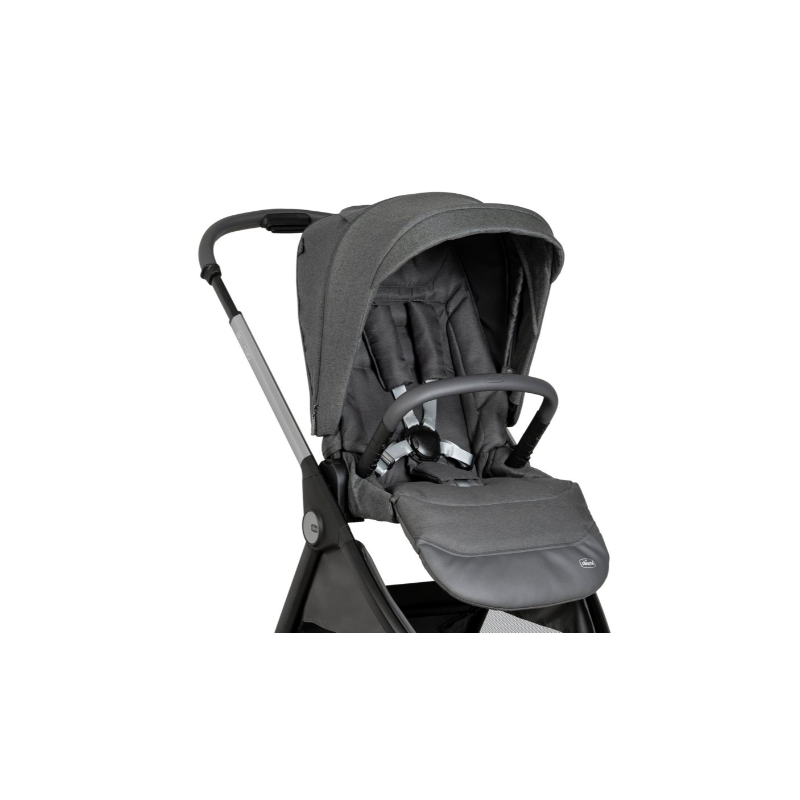 Rivestimento Seduta Passeggino Chicco Bellagio Black Satin