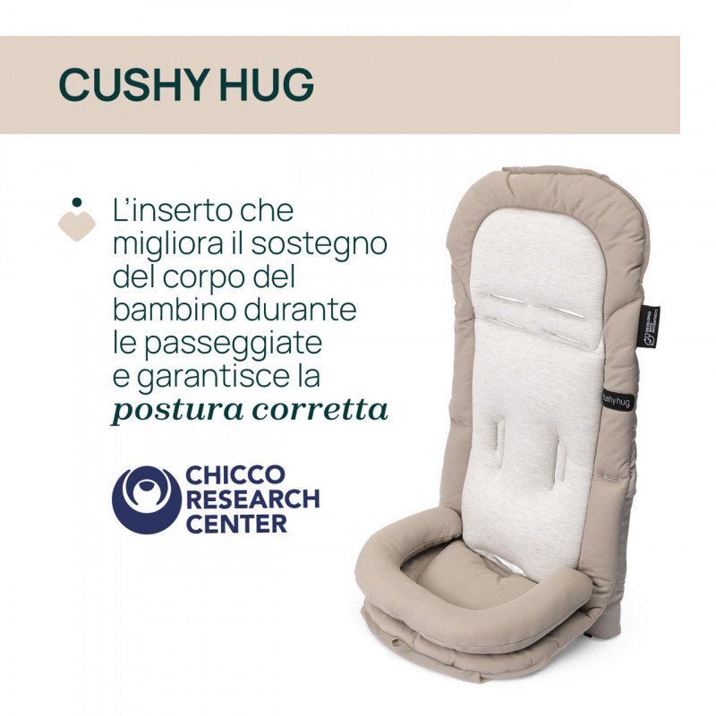 Riduttore Cushy Hug per Passeggino Chicco Mysa Beige