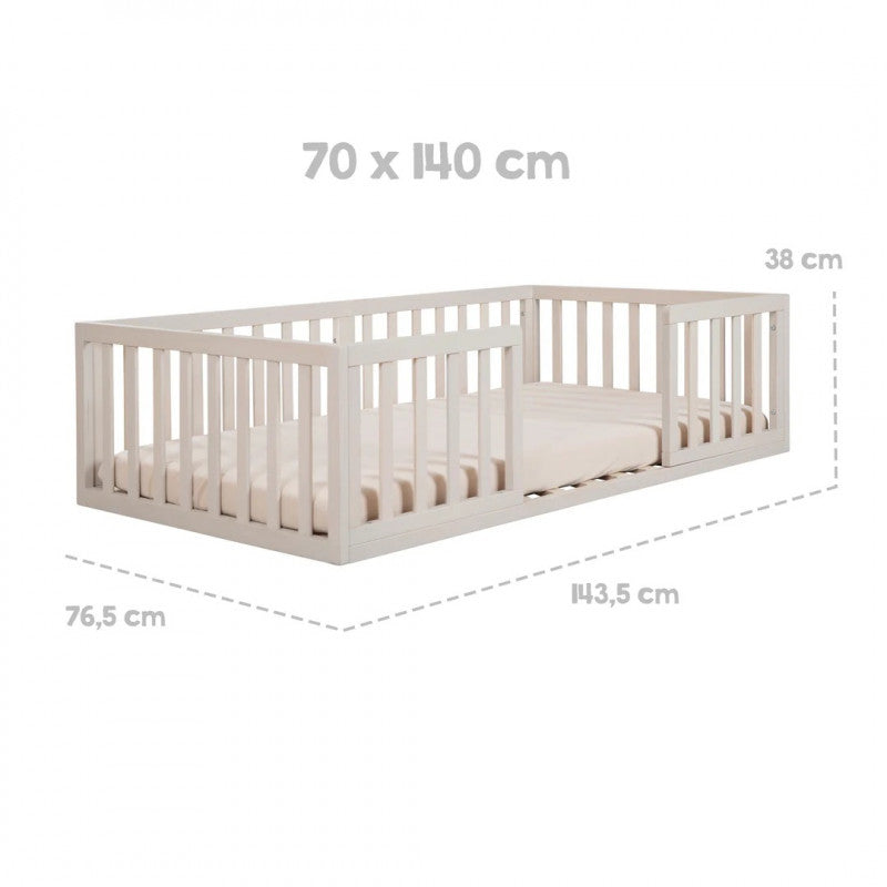Letto Montessori a pavimento 70 x 140 - 6