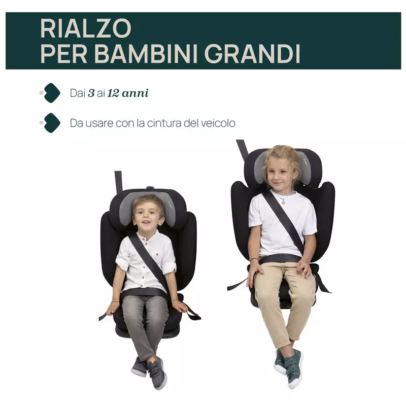 Seggiolino auto I-Size Chicco FOLD & GO Easy Recline Glam Grey - 2