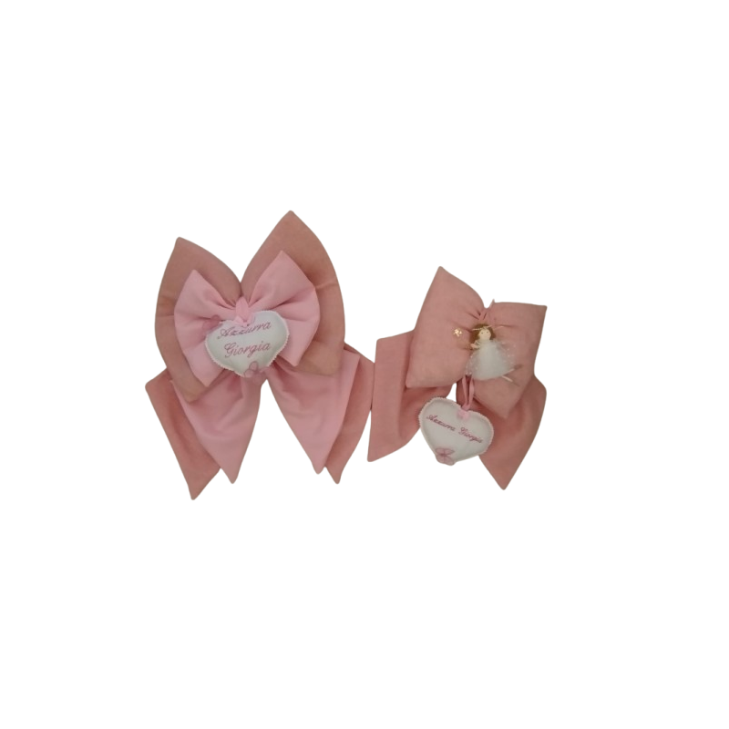 Set Di fiocchi Nascita Rosa Clinica e Casa
