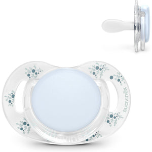 Suavinex Poetry Ciuccio per Neonati 0/6 Mesi Azzurro