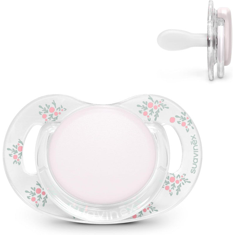 Suavinex Poetry Ciuccio per Neonati 0/6 Mesi Rosa